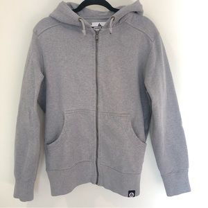 American Giant Men’s Classic Full Zip Hoodie Gray Men’s Medium